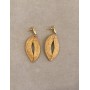 Boucles d'Oreilles Feuilles Percées - Art Da Terra