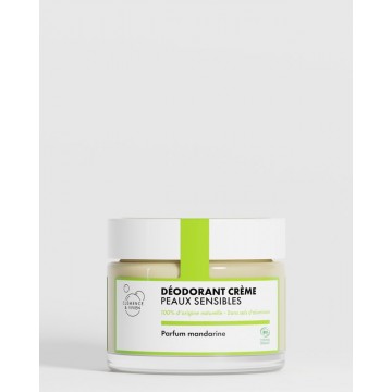 Déodorant Peaux Sensibles Mandarine - Clémence et Vivien