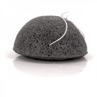 Eponge Konjac au Charbon de Bamboo - The Konjac Sponge Company