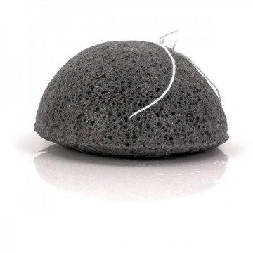 Eponge Konjac au Charbon de Bamboo - The Konjac Sponge Company