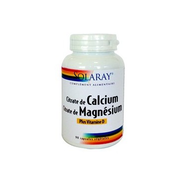 Calcium - Magnésium - Vitamine D - SOLARAY